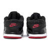 Toddler's Jordan 4 RM Black/Varsity Red-Wolf Grey (FQ7937 061)
