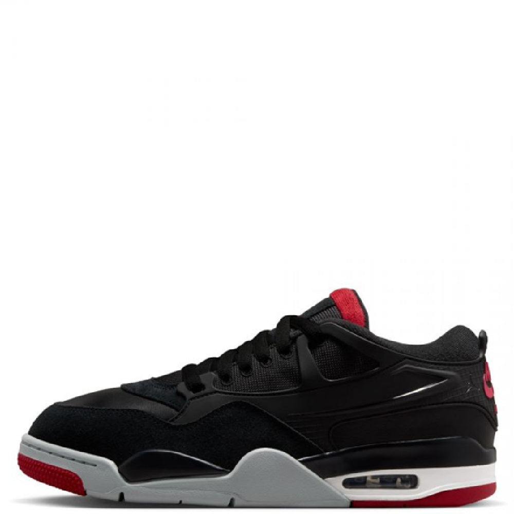 Men's Jordan 4 RM Black/Varsity Red-Wolf Grey (FQ7939 061)