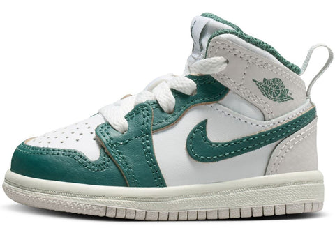 Jordan 1 Mid SE White/Oxidized Green-Sail (FQ8086 103)