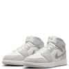 Big Kid's Jordan 1 Mid SE Neutral Grey/Smoke Grey-Sail (FQ8088 002)