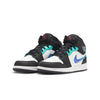 Big Kid's Jordan 1 Mid SE Black/Siren Red-White (FQ8095 001)