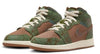 Big Kid's Jordan 1 Mid SS Archaeo Brown/Light Olive (FQ8101 200)