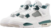 Men's Jordan 4 Retro White/Oxidized Green-White (FQ8138 103)