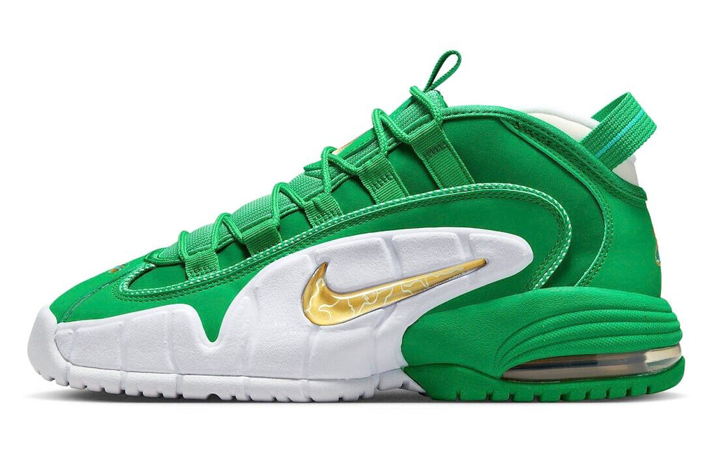 Big Kid's Nike Air Max Penny Stadium Green/Metallic Gold BG (FQ8349 324)