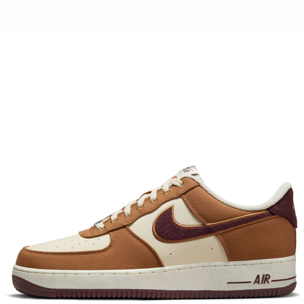 Men's Nike Air Force 1 '07 LV8 1 Lt British Tan/Burgundy Crush (FQ8713 200)