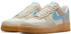 Men's Nike Air Force 1 '07 LV8 Phantom/Baltic Blue-Gum Yellow (FQ8714 003)