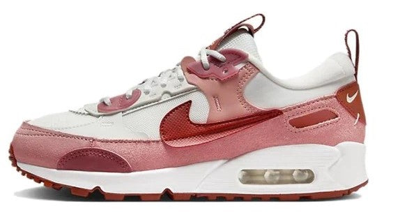 Women's Nike Air Max 90 Futura Red Stardust/Rugged Orange (FQ8881 618)