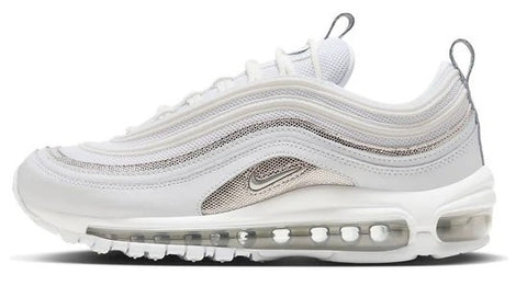 Women's Nike Air Max 97 White/Chrome-Platinum Tint (FQ8889 100)