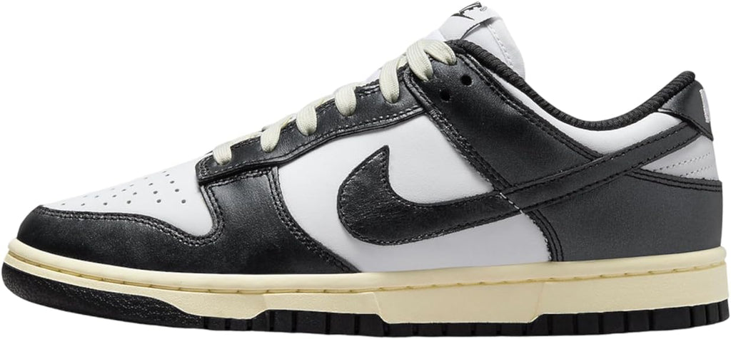 Women's Nike Dunk Low PRM White/Black-Coconut Milk (FQ8899 100)