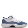 Big Kid's Jordan 11 Retro Low White/Midnight Navy (FV5121 104)