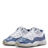 Big Kid's Jordan 11 Retro Low White/Midnight Navy (FV5121 104)