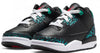 Toddler's Jordan 3 Retro Black/Siren Red-Hyper Jade (FV5439 001)