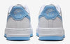 Big Kid's Nike Air Force 1 White/Aquarius Blue-White (FV5948 107)