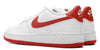 Big Kid's Nike Air Force 1 White/Dragon Red-White (FV5948 116)