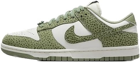 Women's Nike Dunk Low PRM Oil Green/Oil Green-Treeline (FV6516 300)