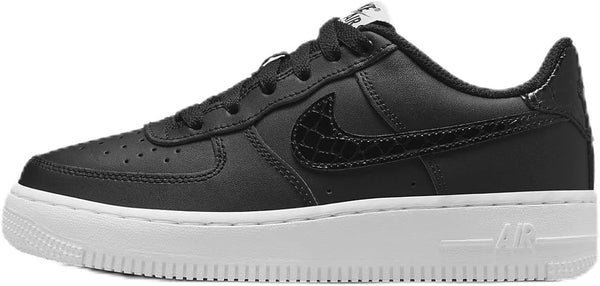 Big Kid's Nike Air Force 1 LV8 1 Black/Black-White (FV7725 001)