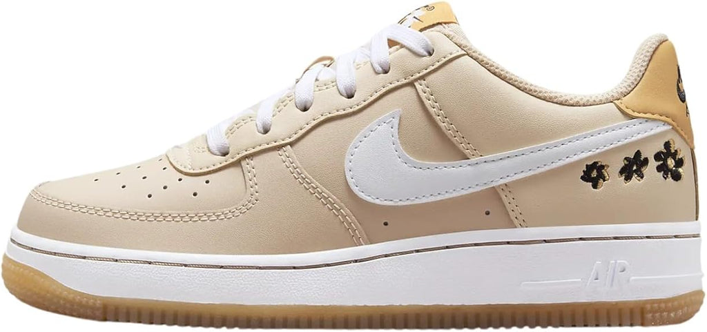 Big Kid's Nike Air Force 1 SE Sanddrift/White-Twine-Black (FZ1615 100)