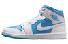 Men's Jordan 1 Mid SE White/Legend Blue (FZ2142 114)