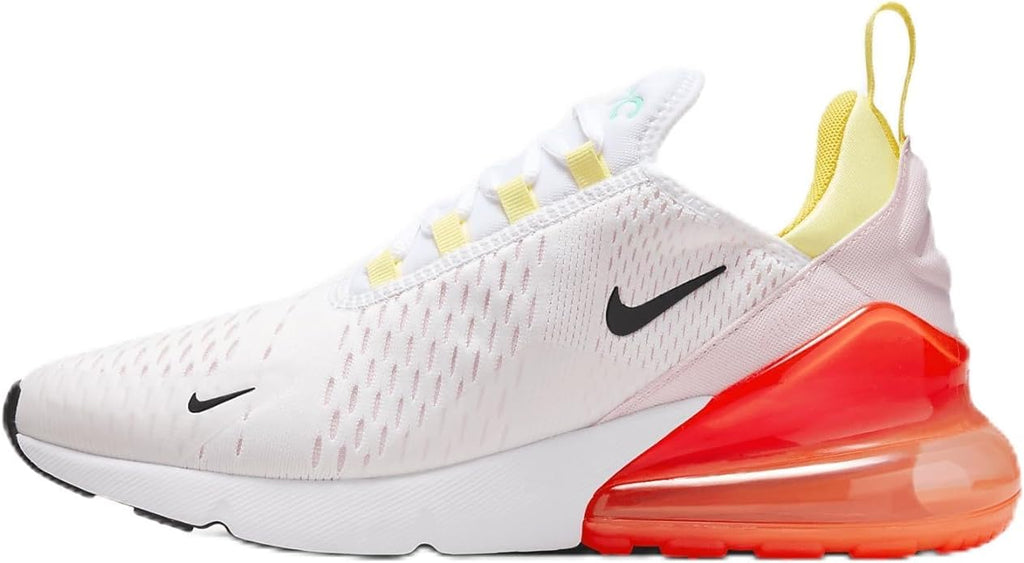 Women's Nike Air Max 270 White/Black-Bright Crimson (FZ3624 100)