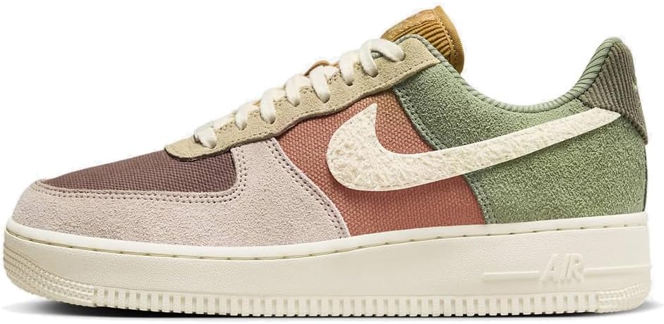 Women's Nike Air Force 1 '07 LX Oil Green/Pale Ivory (FZ3782 386)