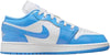 Big Kid's Jordan 1 Low SE White/Legend Blue (FZ3929 114)