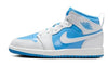 Little Kid's Jordan 1 Mid SE White/Legend Blue (FZ3932 114)