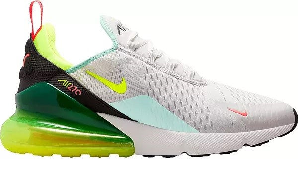 Men's Nike Air Max 270 Vast Grey/Volt-Hot Lava-Black (FZ4132 001)