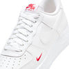 Men's Nike Air Force 1 '07 White/White-University Red (FZ7187 100)