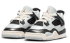 Toddler's Jordan 4 Retro Pure Platinum/Metallic Gold (FZ8584 070)