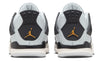 Toddler's Jordan 4 Retro Pure Platinum/Metallic Gold (FZ8584 070)