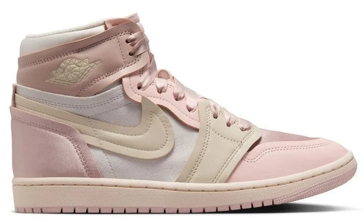 Women's Jordan 1 MM High Pink Oxford/Legend LT Brown (FZ8779 600)