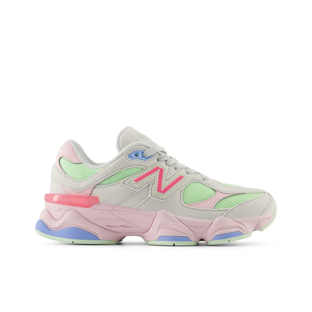 Big Kid's New Balance 9060 Grey Pink (GC9060KO)