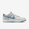 Men's Nike Dunk Low QS Metallic Silver/Aegean Storm (HF0391 001)