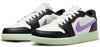 Big Kid's Jordan 1 Retro Low OG Black/Black Raspberry (HF0410 001)