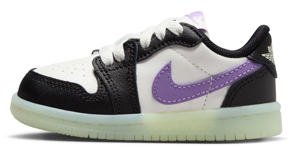 Toddler's Jordan 1 Retro Low OG Black/Black Raspberry (HF0412 001)