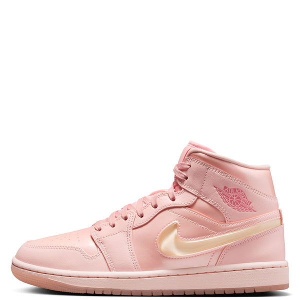 Women's Jordan 1 Mid SE Washed Coral/Pink Salt (HF3173 600)