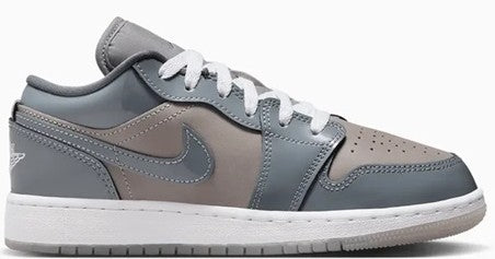 Big Kid's Jordan 1 Low SE Medium Grey/Cool Grey-White (HF3188 011)