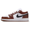 Big Kid's Air Jordan 1 Low SE White/Black-Dark Pony (HF3188 102)