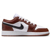 Big Kid's Air Jordan 1 Low SE White/Black-Dark Pony (HF3188 102)