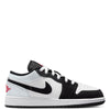 Big Kid's Jordan 1 Low SE White/Fire Red-Black (HF3188 106)