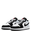 Big Kid's Jordan 1 Low SE White/Fire Red-Black (HF3188 106)