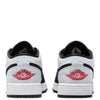 Big Kid's Jordan 1 Low SE White/Fire Red-Black (HF3188 106)