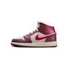 Big Kid's Jordan 1 Mid SE Coconut Milk/Varsity Red (HF3196 100)