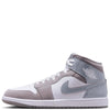 Men's Jordan 1 Low Mid White/Cool Grey-Medium Grey (HF3216 100)