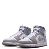 Men's Jordan 1 Low Mid White/Cool Grey-Medium Grey (HF3216 100)