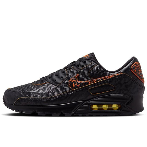 Men's Nike Air Max 90 QS Black/Black-Magma Orange (HF3248 001)