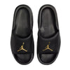 Men's Jordan Franchise Slide Black/Metallic Gold (HF3263 007)