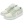 Women's Jordan 1 Low Sail/Seafoam-Metallic Silver (HF4078 100)