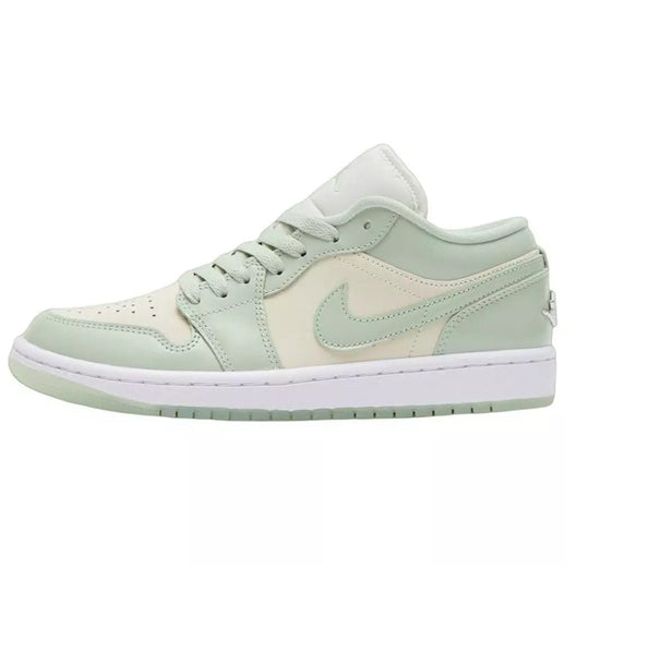 Women's Jordan 1 Low Sail/Seafoam-Metallic Silver (HF4078 100)