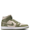 Women's Jordan 1 Mid SE Sea Glass/Oil Green (HF4079 003)